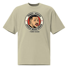Load image into Gallery viewer, Tonka Jahari Would Never Order Oversized Meme T-Shirt