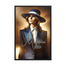 Load image into Gallery viewer, Melania Trump Framed Photo Poster – High-Quality & Elegant