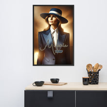 Load image into Gallery viewer, Melania Trump Framed Photo Poster – High-Quality & Elegant
