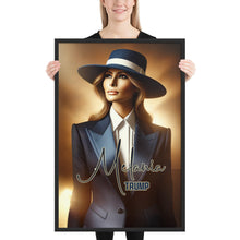 Load image into Gallery viewer, Melania Trump Framed Photo Poster – High-Quality & Elegant