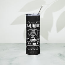 Load image into Gallery viewer, Premium Dad Stainless steel tumbler
