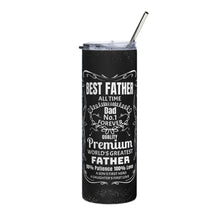 Load image into Gallery viewer, Premium Dad Stainless steel tumbler