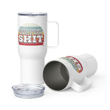Load image into Gallery viewer, Busy-doing-single-mom-shit-travel-mug-product-photo-white-out-two-mugs