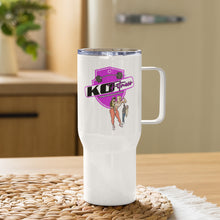 Load image into Gallery viewer, KO Fitness Travel mug with a handle