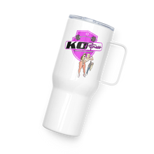 Load image into Gallery viewer, KO Fitness Travel mug with a handle