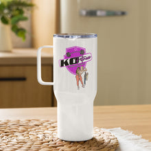 Load image into Gallery viewer, KO Fitness Travel mug with a handle