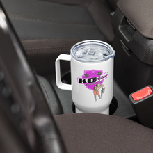 Load image into Gallery viewer, KO Fitness Travel mug with a handle