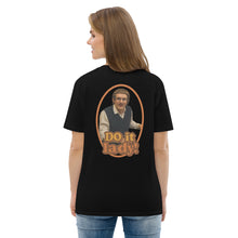 Load image into Gallery viewer, Chit-Head "Do It Lady" Organic Cotton Tee (Black | Back of Tee)