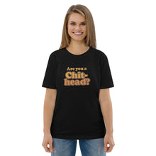 Load image into Gallery viewer, Chit-Head "Do It Lady" Organic Cotton Tee (Black | Front of Tee)