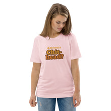 Load image into Gallery viewer, Chit-Head "Do It Lady" Organic Cotton Tee (Cotton Pink | Front of Tee)
