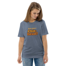 Load image into Gallery viewer, Chit-Head "Do It Lady" Organic Cotton Tee (Dark Heather | Front of Tee)