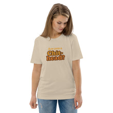 Load image into Gallery viewer, Chit-Head "Do It Lady" Organic Cotton Tee (Desert Dust | Front of Tee)