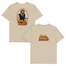 Load image into Gallery viewer, Chit-Head "Do It Lady" Organic Cotton Tee (Desert Dust | Front & Back of Tee)