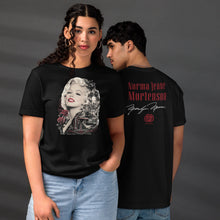 Load image into Gallery viewer, Eco Marilyn Monroe T-Shirt | Norma Jeane Back Print