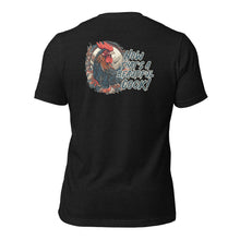 Load image into Gallery viewer, Now-thats-a-beautiful-cock!-by-vtowndesigns-dot-unisex-staple-t-shirt-black-heather-back
