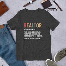 Load image into Gallery viewer, Realtor Funny Definition Soft Tee