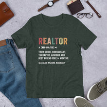 Load image into Gallery viewer, Realtor Funny Definition Soft Tee