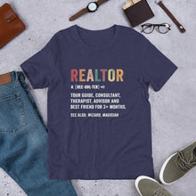 Load image into Gallery viewer, Realtor Funny Definition Soft Tee