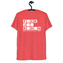 Load image into Gallery viewer, Pro-Trump 'Buy a Vowel' FJB Tee – Edgy, Patriotic Short Sleeve T-Shirt