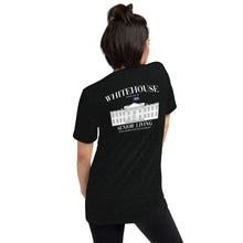 Load image into Gallery viewer, Pro-Trump Republican Exclusive: Whitehouse Senior Living Short Sleeve T-Shirt - Uncover the DC Truth