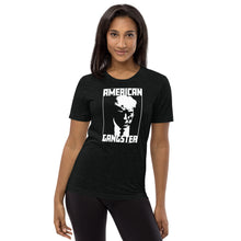 Load image into Gallery viewer, American Gangster Trump Mugshot Triblend Tee - Unisex Political Apparel