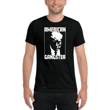 Load image into Gallery viewer, American Gangster Trump Mugshot Triblend Tee - Unisex Political Apparel