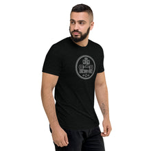 Load image into Gallery viewer, Your Mom Is My Cardio Tee - Hilariously Sleek Fitness Humor- front side profile