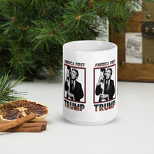 Load image into Gallery viewer, Trump America First Ceramic Mug – Sturdy & Dishwasher Safe