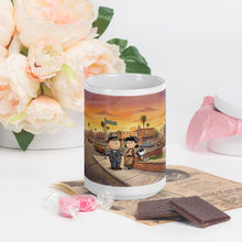 Load image into Gallery viewer, 15oz Ceramic Mug Peanuts Phoenix Arizona Sunset Street Scene