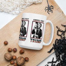 Load image into Gallery viewer, Trump America First Ceramic Mug – Sturdy & Dishwasher Safe