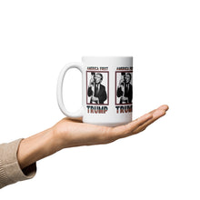 Load image into Gallery viewer, Trump America First Ceramic Mug – Sturdy & Dishwasher Safe