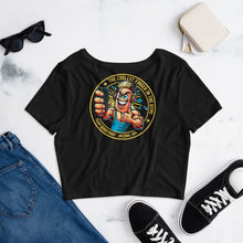Load image into Gallery viewer, "Coolest Finger in the Gym!" Women's Crop Tee