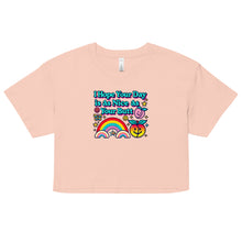 Load image into Gallery viewer, "I Hope Your Day is as Nice as Your Butt" Crop Top – Soft Cotton, Fun Fit