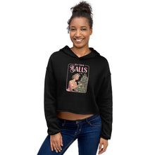 Load image into Gallery viewer, 'Put Your Balls On Me' Cropped Hoodie – The Ultimate Festive Statement Piece