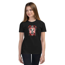 Load image into Gallery viewer, Nightshade Rosie Rae Kid&#39;s Tee - Where Style Meets Spookiness!
