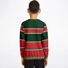 Load image into Gallery viewer, "I'm the reason--Naughty List" Kids Sweatshirt By V-Town Designs