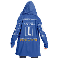 Load image into Gallery viewer, Lifelog Violator Hooded Cloak #iykyk by Vtown Designs (2022)