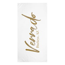 Load image into Gallery viewer, The Elegantly Bold Gold Standard Beach Towel, 30x60