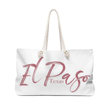 Load image into Gallery viewer, The Elegantly Rose Gold El Paso Texas Weekender Tote