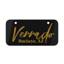 Load image into Gallery viewer, Mini License Plate "Verrado Black & Gold" Version