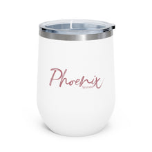 Load image into Gallery viewer, The Elegantly Rose Gold Phoenix Arizona Insulated Wine Tumbler