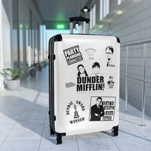 Load image into Gallery viewer, #iykyk Dunder Mifflin Approved Suitcases (2022)