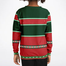 Load image into Gallery viewer, "I'm the reason--Naughty List" Kids Sweatshirt By V-Town Designs