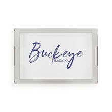 Load image into Gallery viewer, The Elegantly Bold Buckeye Acrylic Serving Tray