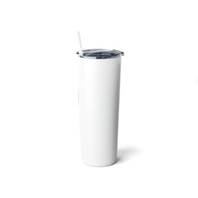 Load image into Gallery viewer, A Savebucks Skinny Steel Tumbler Ghost Mockup3
