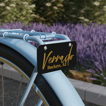 Load image into Gallery viewer, Mini License Plate "Verrado Black & Gold" Version
