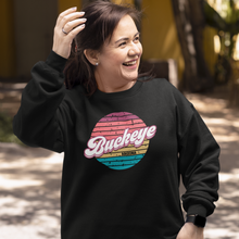 Load image into Gallery viewer, Buckeye-sweatshirts-vtowndesigns-buckeye-lytes-black