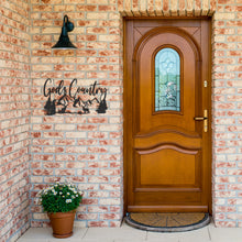 Load image into Gallery viewer, Show Where You Stand | God's Country Metal Sign