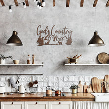Load image into Gallery viewer, Show Where You Stand | God's Country Metal Sign