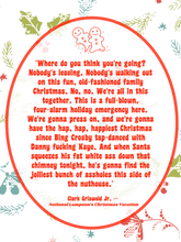 Load image into Gallery viewer, Happy Holidays #Griswold Edition Unisex fleece sweatshirt (Uncensored)